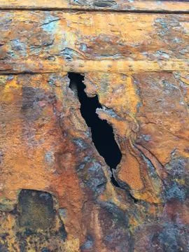 Rusty Gash Stock Photos