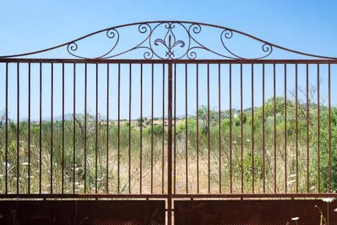Rusty gates Stock Photos