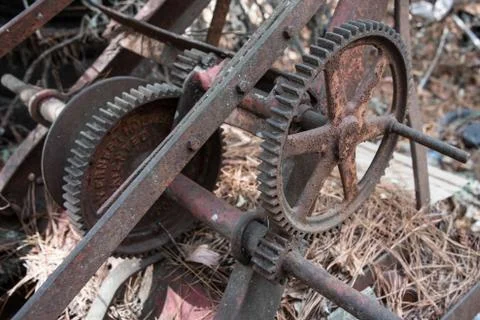 Rusty Gears Stock Photos
