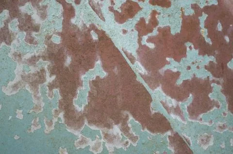 Rusty green car Stock Photos