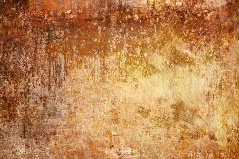 Rusty Grunge Background, Dirty Texture Pattern Foto stock