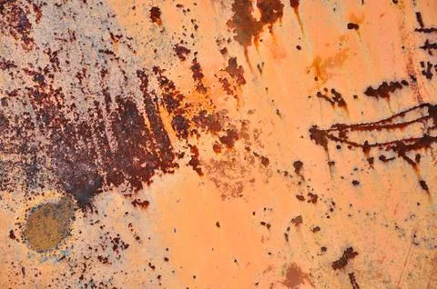 Rusty grunge metallic background Foto stock