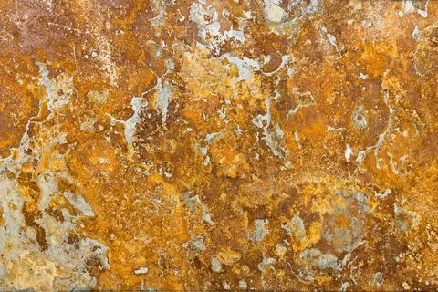 Rusty grunge surface texture background. Old metal iron panel Stock Photos
