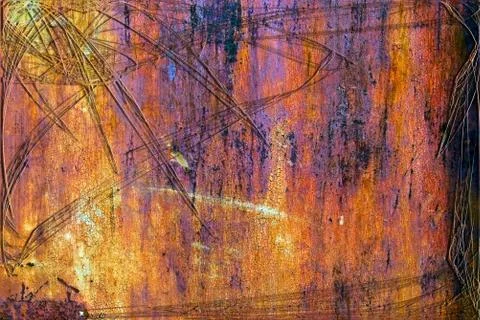 Rusty grunge texture Stock Photos
