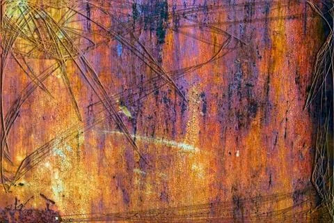 Rusty grunge texture Stock Photos