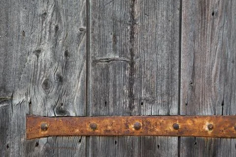 Rusty hinge Stock Photos