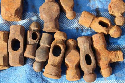 Rusty Hummer background Stock Photos