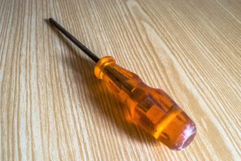 Rusty an industrial screwdriver Stock Photos
