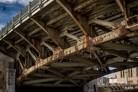 Rusty Iron Bridge 写真素材