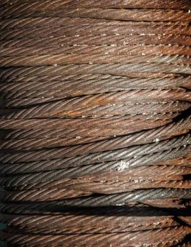 Rusty iron line construction 写真素材