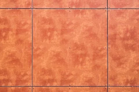 RUSTY IRON PANELS BACKGROUND Stock Photos