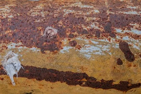 Rusty iron plate element Stock Photos