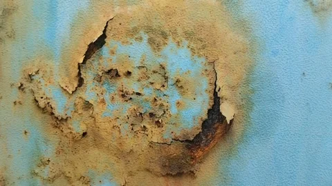 Rusty iron plate. for texture background, graphic design and 3D rendering Видео 306207439