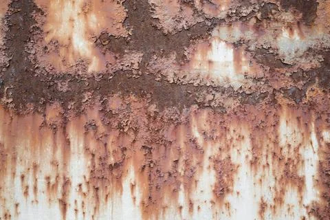 Rusty iron plate texture background . rust and oxidized metal background. Stock Photos