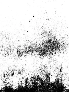 Rusty iron texture. Rust and dirt overlay black and white texture. Stock Illustration