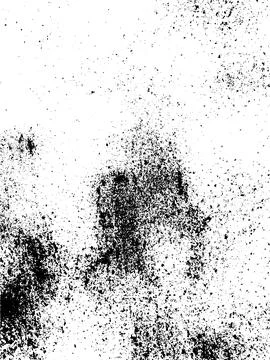 Rusty iron texture. Rust and dirt overlay black and white texture. Illustrazione stock