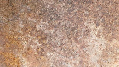 Rusty iron texture, spotted red rusty metal texture Stock Photos