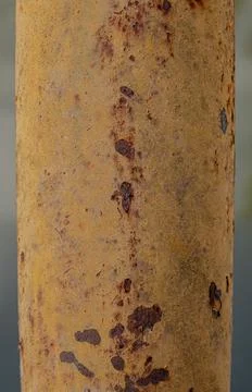 Rusty iron tube macro pattern Photos