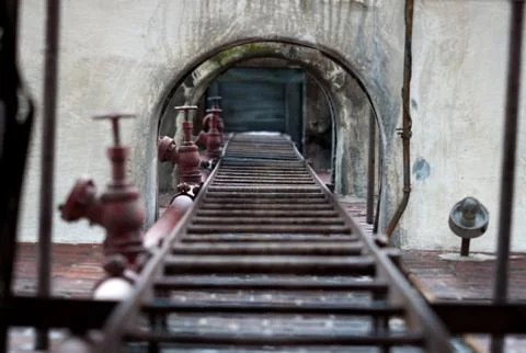 Rusty ladder Stock Photos