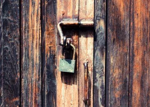 Rusty lock Stock Photos