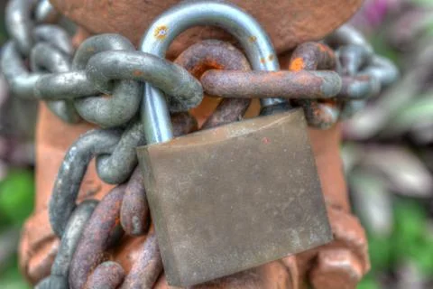 Rusty Lock Stock Photos