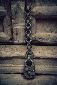 Rusty Lock Stock Photos