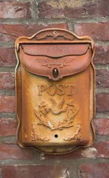 Rusty mailbox Stock Photos