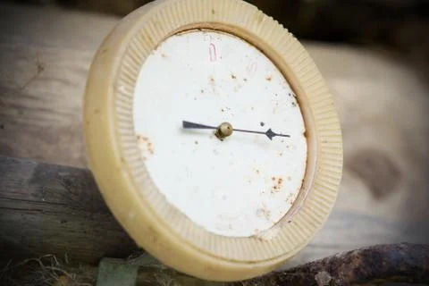 Rusty manometer Stock Photos