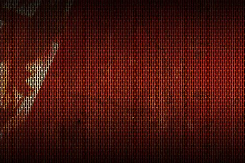 Rusty mesh metal background and texture. Stock Illustration