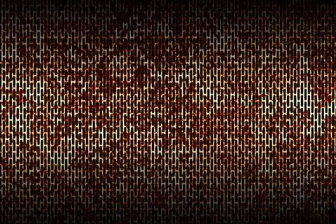 Rusty mesh metal background and texture. Stock Illustration