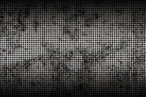 Rusty mesh metal background and texture. Stock Illustration