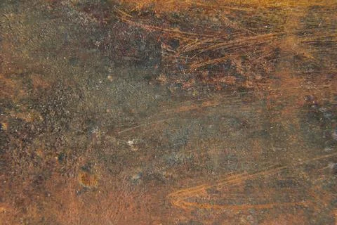 Rusty metal background closeup.Old texture. Stock Photos