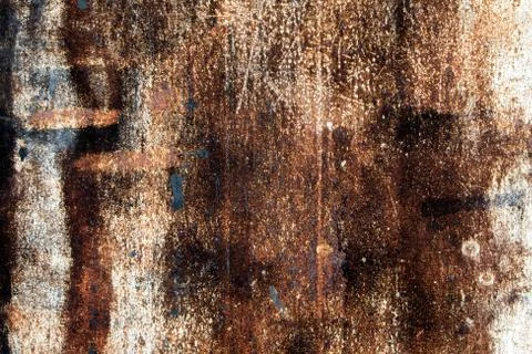 Rusty metal background Stock Photos