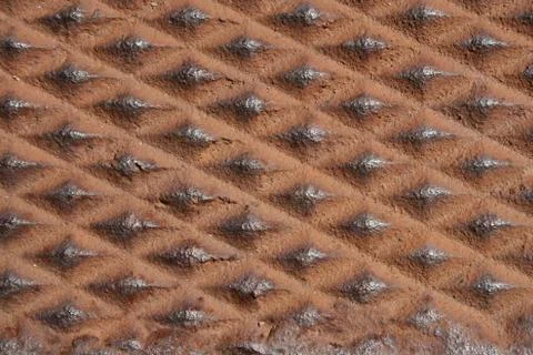 Rusty metal background Stock Photos