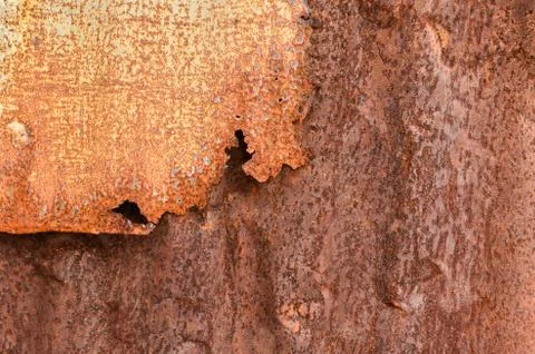 Rusty metal background Stock-Fotos