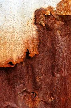 Rusty metal background Stock Photos