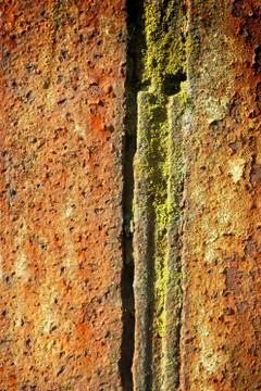 Rusty metal background Stock Photos