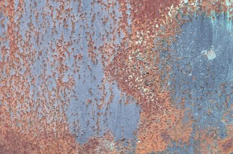 Rusty metal background Stock Photos