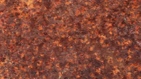 Rusty metal background with streaks of rust. Rust stains. Rysty corrosion. rusty 스톡 동영상 169169935