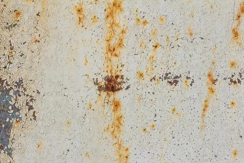 Rusty metal background.The texture of old rusty metal.Spots and streaks of ru Stock Photos
