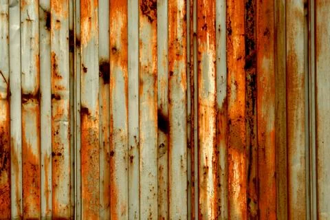 Rusty metal backround Stock Photos