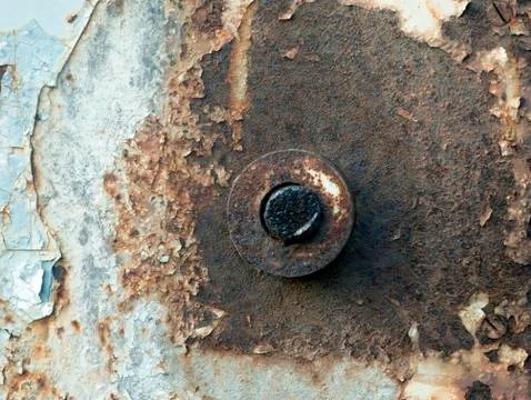  Rusty metal bolt Stock Photos