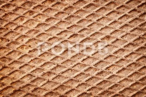 Rusty metal deck background Stock Photos