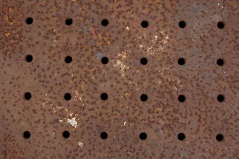 Rusty Metal Grate Stock Photos