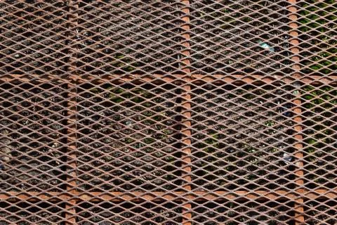 Rusty Metal Grate Stock Photos