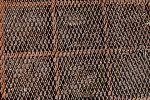 Rusty Metal Grate Stock Photos
