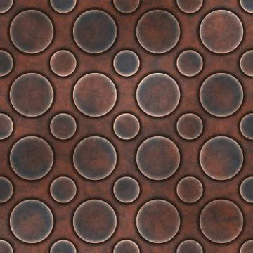 Rusty metal grille pattern Stock Illustration