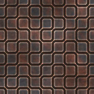 Rusty metal grille pattern Stock Illustration