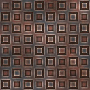 Rusty metal grille pattern Ilustración de archivo