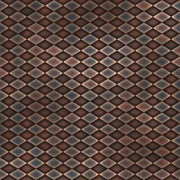 Rusty metal grille pattern Stock Illustration
